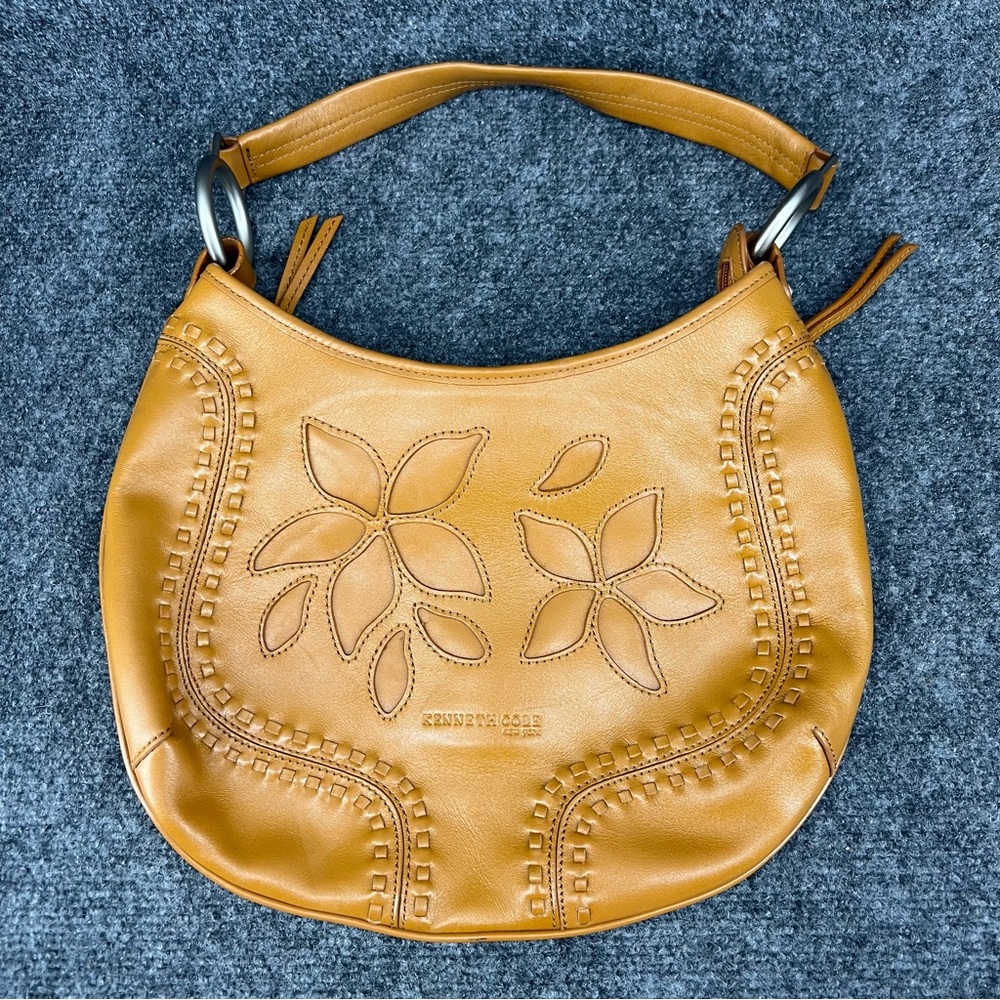 Kenneth Cole New York Tan Shoulder Bag